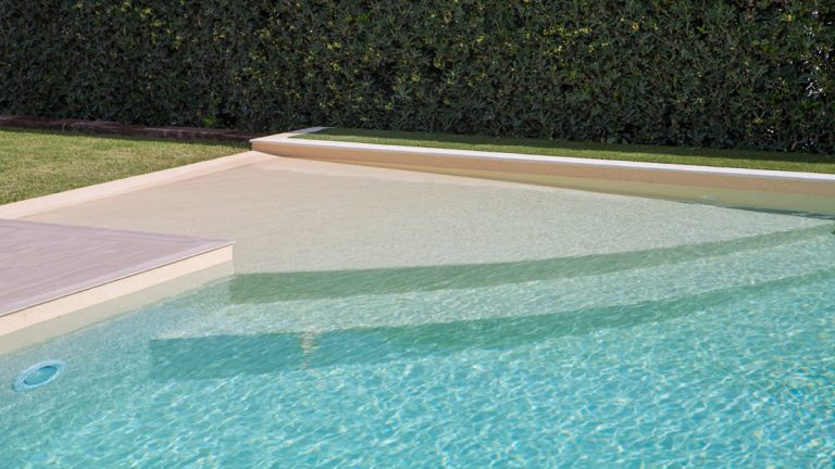 interiérový bazen foliovy betonovy 3D sand folia ALKORPLAN3000 touch RENOLIT relax