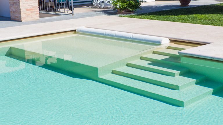 exteriérový bazen foliovy betonovy 3D piesková folia ALKORPLAN3000 touch RENOLIT relax