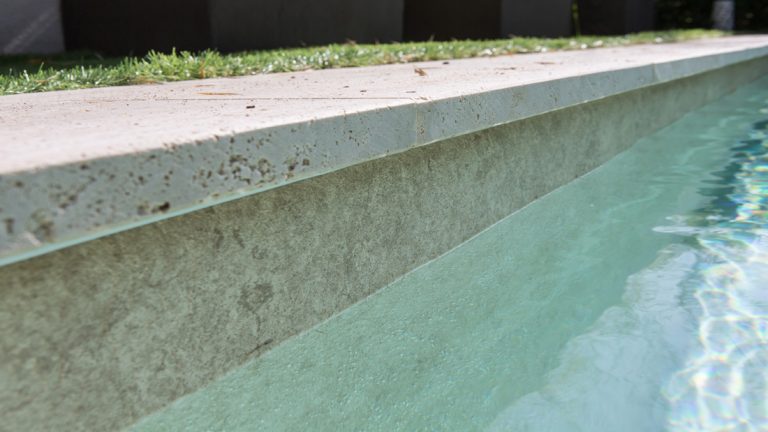 Exkluzívny exteriérový bazén na mieru - v prevedení bazénová fólia SUBLIME 3D ALKORPLAN3000 touch ELEGANCE v exkluzívnom dizajne